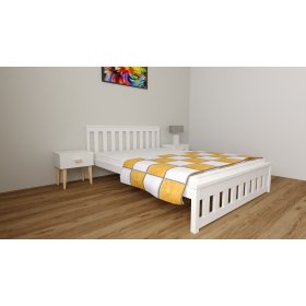 Drevená posteľ Ada 200 x 120 cm - biela