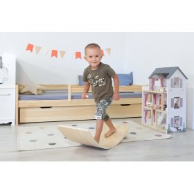Drevená balančná doska - prírodná, Ourbaby