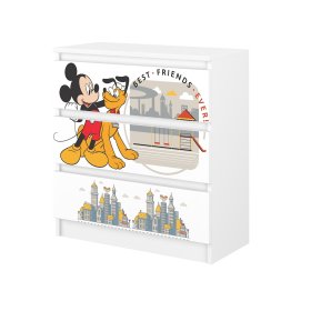 Detská komoda Disney - Mickey a kamaráti