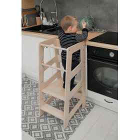 Montessori učiaca veža Sara MAXI 90 - prírodná