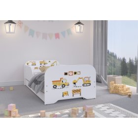 Detská posteľ MIKI 160 x 80 cm - Stavenisko