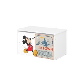 Drevená truhla na hračky Disney - Mickey a kamaráti, BabyBoo, Mickey Mouse