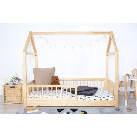 Montessori domčeková posteľ Elis prírodná