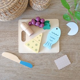 Drevené potraviny - krájanie - Snack combination, Ourbaby®