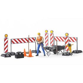 Bruder BWORLD Dopravné zábrany a značky