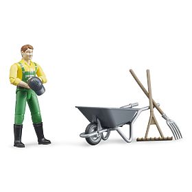 Bruder BWORLD Farmár s príslušenstvom, Bruder