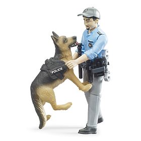 Bruder BWORLD Policajt so psom, Bruder