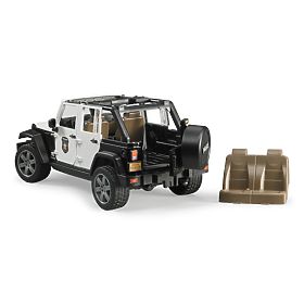Bruder Jeep Wrangler Rubicon Polícia, Bruder