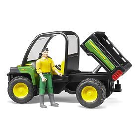 Bruder John Deere Gator s vodičom, Bruder