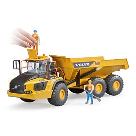 Bruder Kĺbový Dumper Volvo A60H v mierke 1:16, Bruder