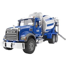 Bruder Nákladné auto MACK Granit domiešavač, Bruder
