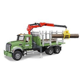 Bruder Nákladné auto MACK Granit prepravník dreva, Bruder