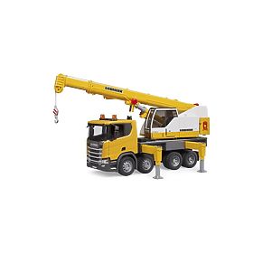 Bruder Nákladné auto Scania s žeriavom Liebherr, Bruder