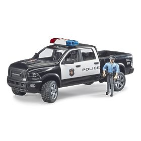 Bruder Policajné auto RAM s policajtom, Bruder