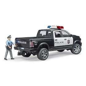 Bruder Policajné auto RAM s policajtom, Bruder