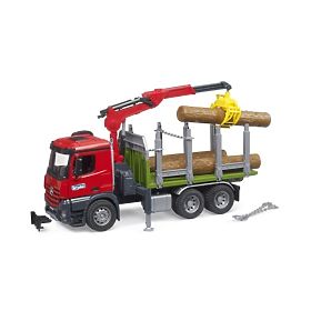 Bruder Prepravník na drevo s hydraulickou rukou MB Arocs, Bruder