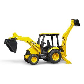 Bruder Traktor JCB MIDI čelný nakladač s bagrom, Bruder