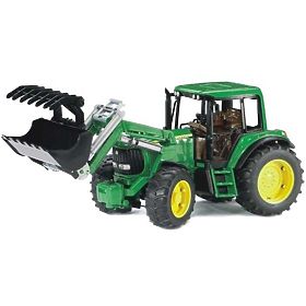 Bruder Traktor JOHN DEERE 6920 s čelným nakladačom, Bruder