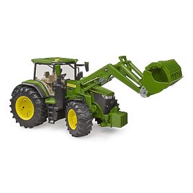 Bruder Traktor John Deere 7R 350 s čelným nakladačom, Bruder