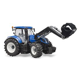 Bruder Traktor NEW HOLLAND T7.315 s čelným nakladačom, Bruder