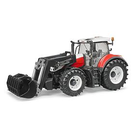 Bruder Traktor Steyr 6300 Terrus CVT s čelným nakladačom, Bruder