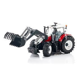Bruder Traktor Steyr 6300 Terrus CVT s čelným nakladačom, Bruder