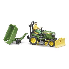 Bruder Záhradný traktor John Deere X949 so záhradníkom, Bruder