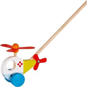 Chodítko na tyči helikoptéra