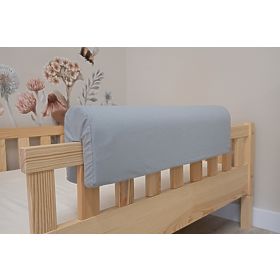Chránič na posteľ Ourbaby - Jersey - Svetlosivý