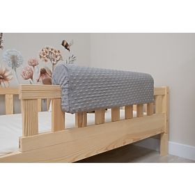 Chránič na posteľ Ourbaby - temne sivá