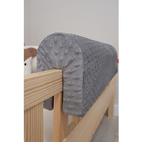 Chránič na posteľ Ourbaby - temne sivá