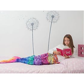 Deka v tvare morskej panny Rainbow