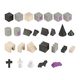 Detoa Drevená stavebnica Strašidelný hrad, Detoa