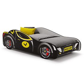 Detská posteľ auto Batcar black 160x80