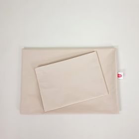 Detské bavlnené obliečky 100x135 cm - béžové