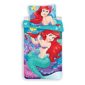 Detské obliečky Ariel 140x200 cm + 70x90 cm, The Little Mermaid