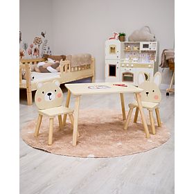 Detský stolček a stoličky - Priatelia z lesa, Ourbaby®