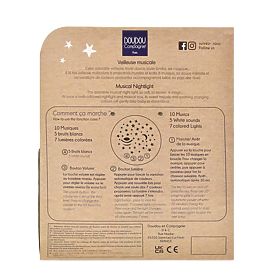 Doudou Hracia skrinka s projekciou Zajačik hnedý, Doudou et Compagnie Paris