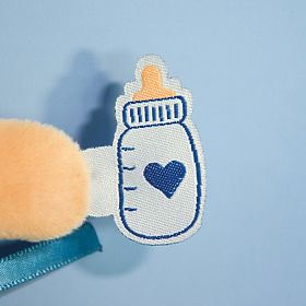 Doudou Jolijou Bábika 18 cm modrá