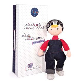 Doudou Jolijou Bábika Faustin 36 cm, Doudou Jolijou Paris