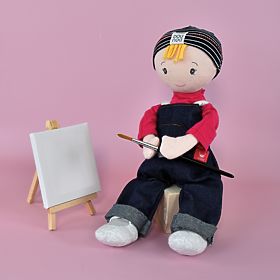 Doudou Jolijou Bábika Faustin 36 cm, Doudou Jolijou Paris