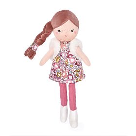 Doudou Jolijou Bábika Julia 25 cm ružová, Doudou Jolijou Paris