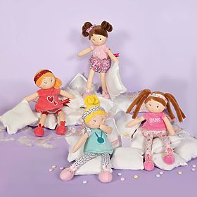 Doudou Jolijou Bábika LES PIPELLETTES 25 cm 1 ks, Doudou Jolijou Paris