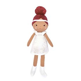 Doudou Jolijou Bábika Mae 25 cm biela, Doudou Jolijou Paris