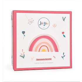 Doudou Jolijou Bábika Miss Blanche 21 cm