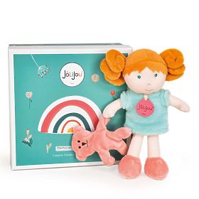 Doudou Jolijou Bábika Miss Mint 21 cm, Doudou Jolijou Paris