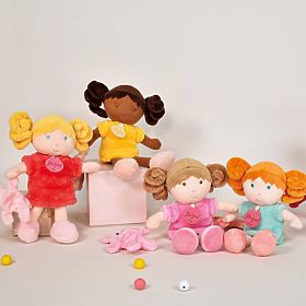 Doudou Jolijou Bábika Miss Mint 21 cm, Doudou Jolijou Paris