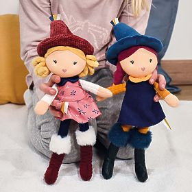 Doudou Jolijou Látkové bábiky Čarodejnice 24 cm, Doudou Jolijou Paris