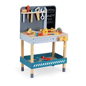 Drevená dielňa s náradím - 47 ks ECOTOYS