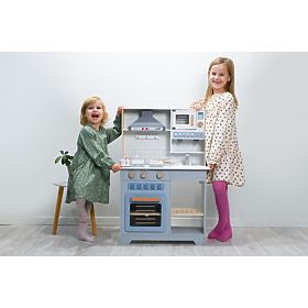 Drevená interaktívna kuchynka s digestorom, AdamToys